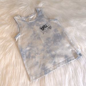 Boys 4 OshKosh Blue Tank Top
